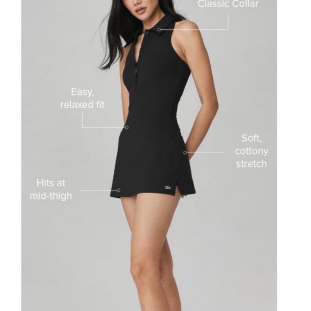 ALO Yoga Charmed Dress - Black